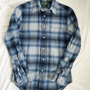 Blue Plaid Gitman Bros. Button Down Shirt